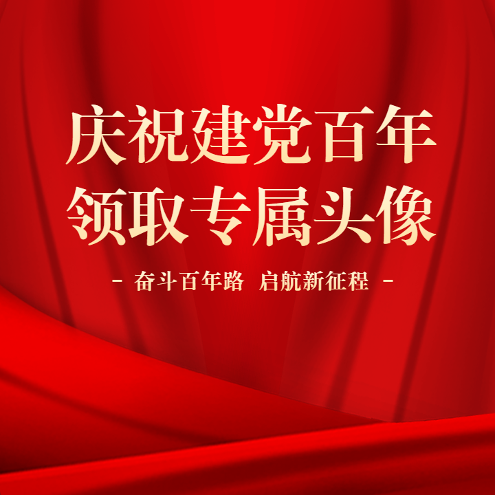 庆祝建党百年02领取专属头像